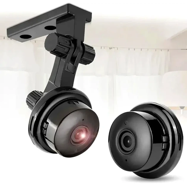 Мини камера видеонаблюдения IP с WIFI и ночным видением 8MP 2560х1440 с датчиком движения H015 - изображение 5