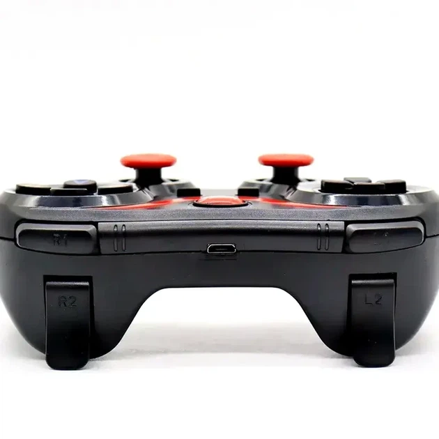 Бездротовий джойстик Bluetooth акумуляторний чорний для ігор на смартфоні Gen Game X3 - Фото 5 Бездротовий джойстик Bluetooth акумуляторний чорний для ігор на смартфоні Gen Game X3 - зображення 5