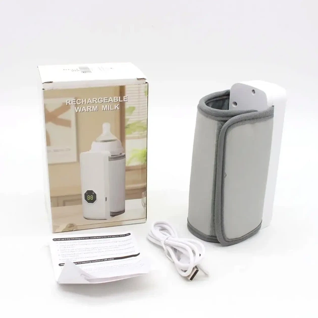 Підігрівач для пляшечок Milk Shaker LY-872 з терморегулятором USB антипригарне покриття Білий - зображення 10