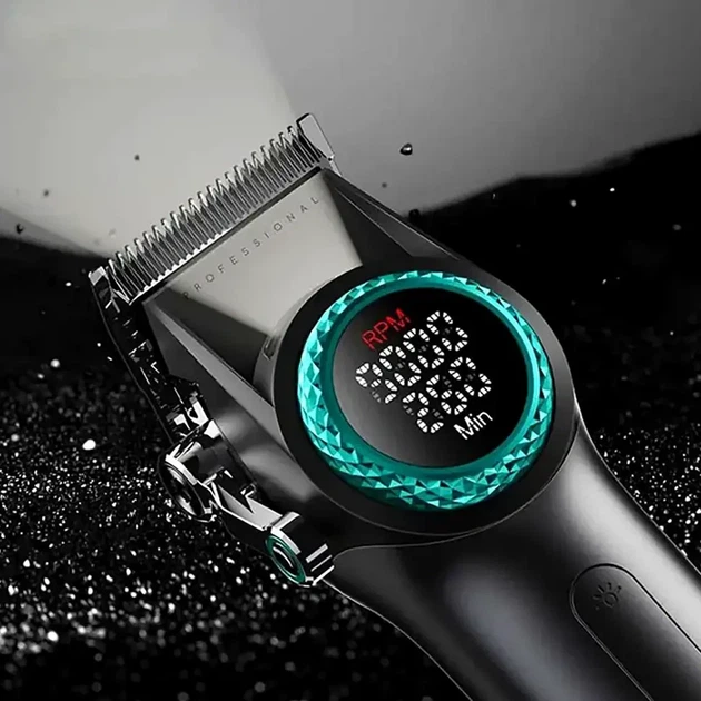 Аккумуляторная машинка для стрижки 9000RPM 10 насадок поворотный регулятор VGR V-001 черный - Фото 4 Аккумуляторная машинка для стрижки 9000RPM 10 насадок поворотный регулятор VGR V-001 черный - изображение 4