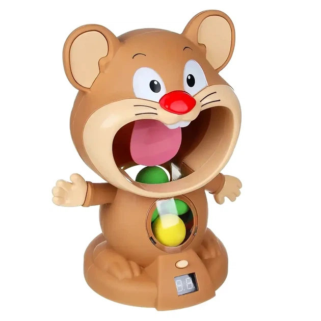 Интерактивный тир Мышонок Joy Acousto-Optic Hamster 1970A с бластером звуковыми эффектами для детей от 3 лет из пластика - изображение 7