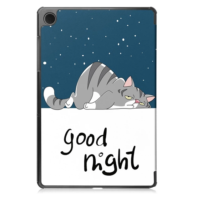 Чехол Ultra Slim Samsung Galaxy Tab A11 Plus (2025) SM-X230, SM-X236 принт Good Night - изображение 3
