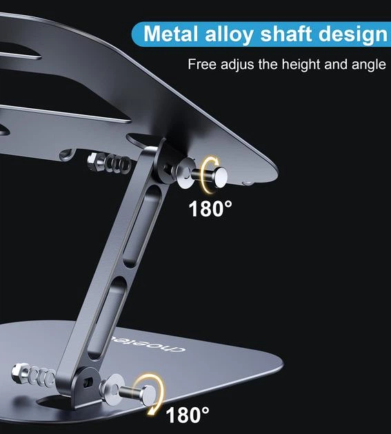 Підставка для ноутбука до 13 дюймів Choetech H061-GY Silver - зображення 6