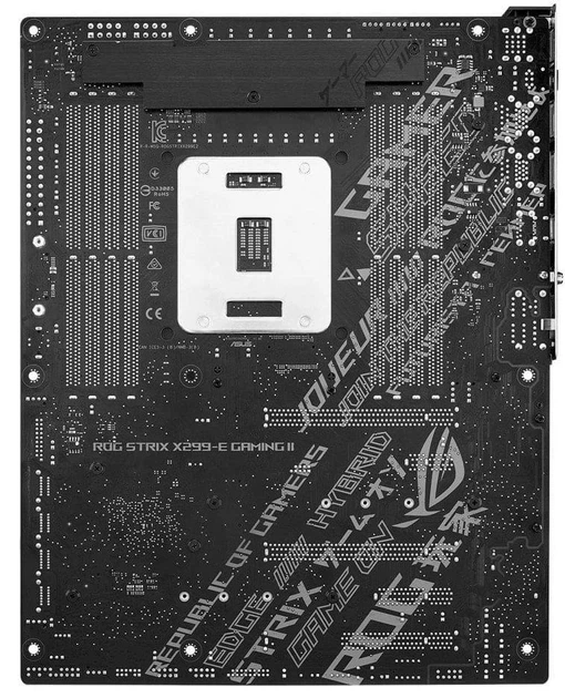 Материнська плата ASUS ROG STRIX X299-E GAMING II (ROG STRIX X299-E GAMING II) (Socket 2066, Intel X299, ATX) Б/в - зображення 2
