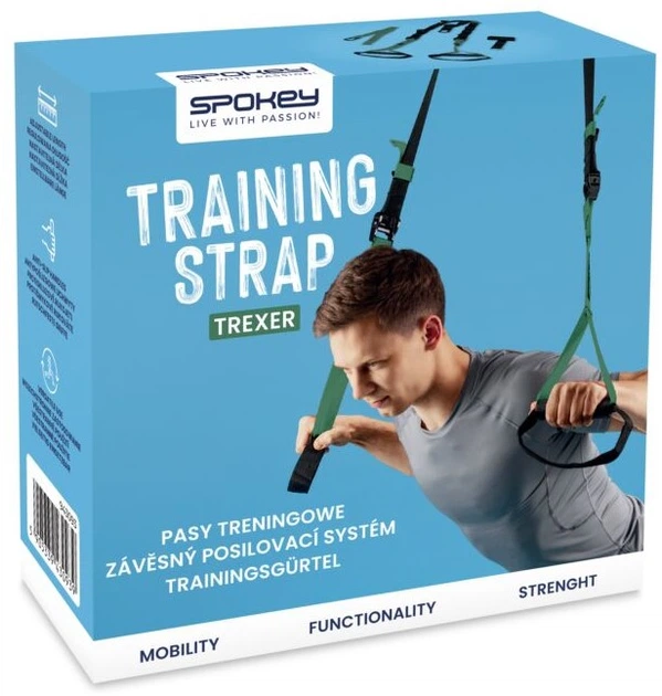 Tasmy do treningu funkcjonalnego Spokey Trexer 43093 (5905339430939) - obraz 9