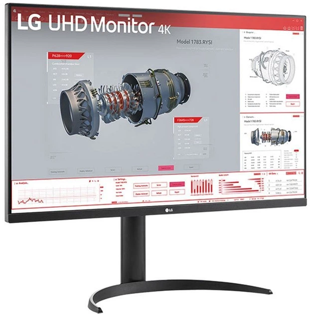 Монітор 31.5" LG 32BR55UK-B - зображення 4