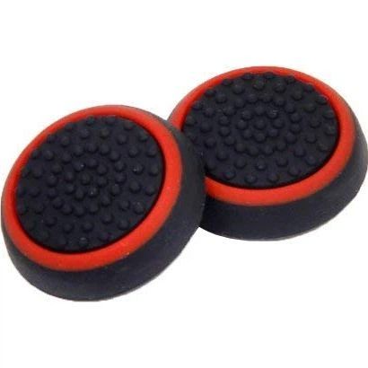 Накладки на стики Thumb Grips 4-pack для PS4/PS5/Xbox Black Red [140709] - изображение 4