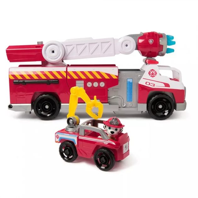 Щенячий патруль Большой пожарный автомобиль Маршалла Paw Patrol Fire Rescue Rapid Reload Fire Truck with Marshall Spin Master (6072600) - Фото 1 Щенячий патруль Большой пожарный автомобиль Маршалла Paw Patrol Fire Rescue Rapid Reload Fire Truck with Marshall Spin Master (6072600) - изображение 1