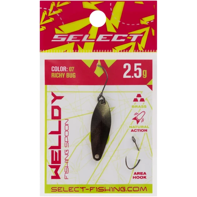 Блесна Select Welldy 2.5g 31mm #07 Richy Bug - изображение 2
