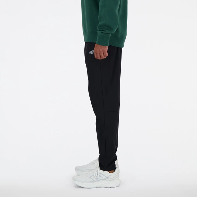 Мужские черные спортивные брюки New Balance AC Stetch Woven 52 (XL) (MP41060BK) - Фото 5 Мужские черные спортивные брюки New Balance AC Stetch Woven 52 (XL) (MP41060BK) - изображение 5