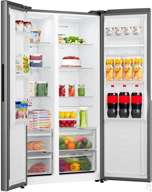 ＩＤ：Ｇ952244　冷凍庫３８Ｌ LG 658 літрів | Холодильник Side-by-Side | Інверторний компресор