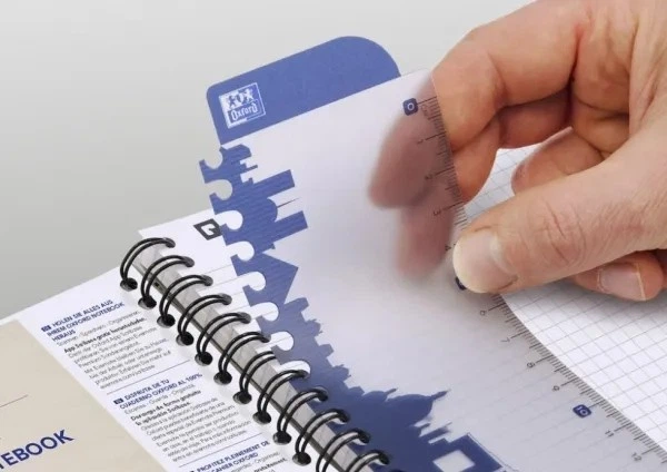 Блокнот Oxford Spiralbuch Essentials A5 90 аркушів (3020120029832) - зображення 4