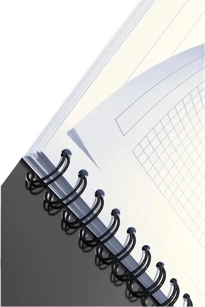 Блокнот Leitz в клітинку A5 90 аркушів Сірий (4002432112715) - зображення 2