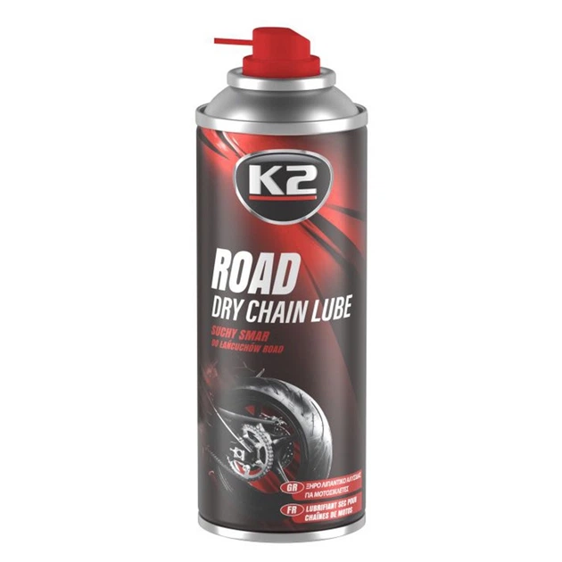 Змазка для ланцюгів K2 Road Dry Chain Lube суха 400мл W143 - зображення 2