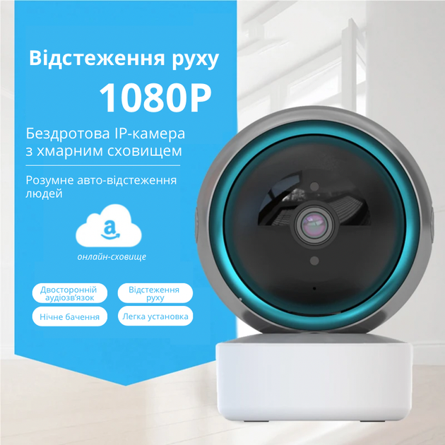 Цифровая Wi-Fi видеоняня с ночным видением и двусторонней связью Deyric SP01 - изображение 9