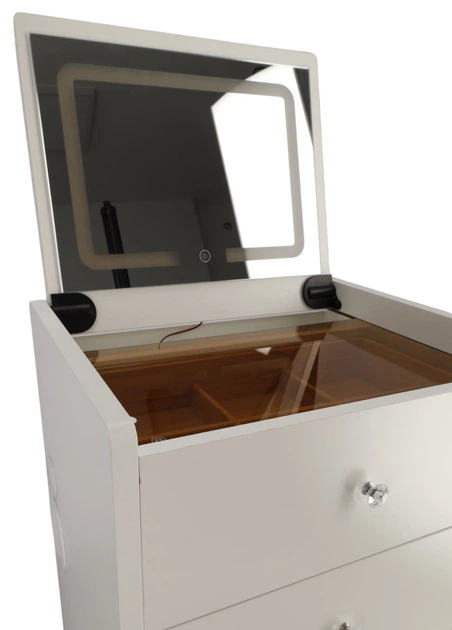 Туалетний столик Hedo для макіяжу Smart 50 см Білий (5904041148422) - зображення 2