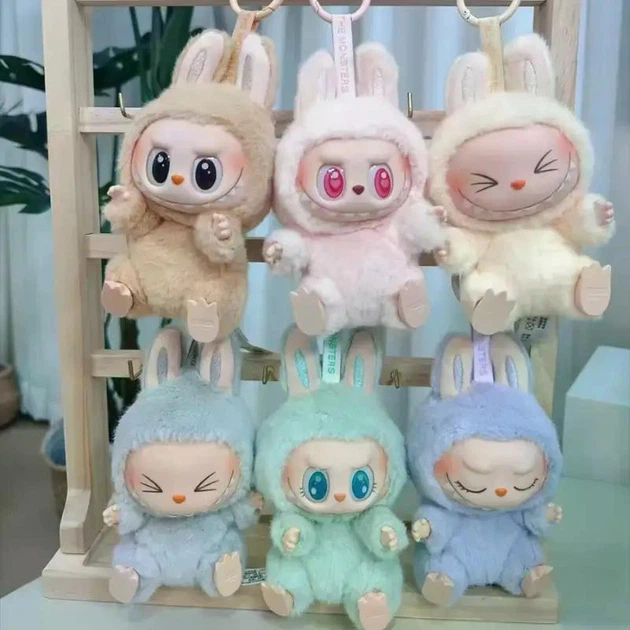 Сюрприз-брелок М'яка іграшка Labubu "The Monsters" 15 см - колекційний Pop Mart - зображення 8