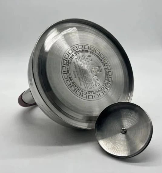 Чайник Edenberg EB-3560 3.5 л со свистком и красной ручкой - Фото 5 Чайник Edenberg EB-3560 3.5 л со свистком и красной ручкой - изображение 5