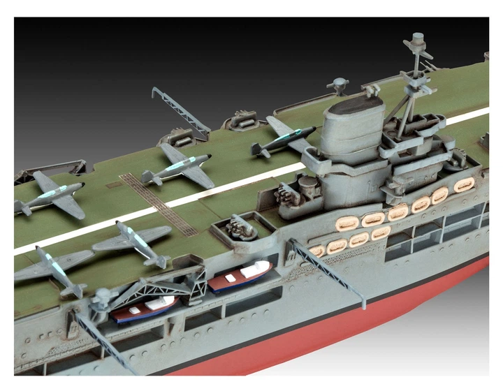 Model do sklejania Revell HMS Ark Royal i niszczyciel klasy Tribal Skala 1:72 (4009803051499) - obraz 2