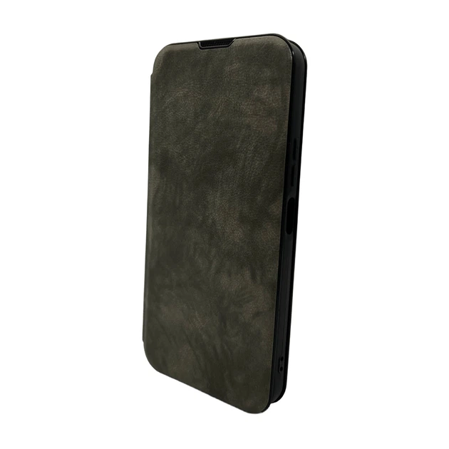 Чохол для смартфона Leather Premium for Xiaomi Redmi 15 (Europe version) Grey (LPRRm15Grey) - изображение 3
