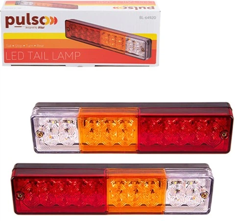 Фонарь задний Pulso BL-64920 20LED / 12-24В / 238х51х31 мм / 2 шт - изображение 5