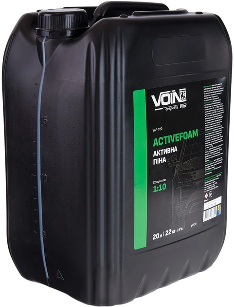 Активна піна концентрат VOIN FastFoam 1:8-1:10 pH10 20 л/22 кг (VAF-720) - зображення 3