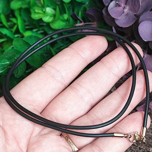 Шнурок каучуковый Xuping Jewelry 2мм 45см медзолото позолота 18К ц809 - Фото 2 Шнурок каучуковый Xuping Jewelry 2мм 45см медзолото позолота 18К ц809 - изображение 2