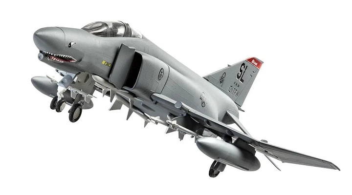 Модель до склеювання винищувач Revell REV-03651 F-4 Phantom Масштаб 1:72 24 деталі (4009803895574) - зображення 2