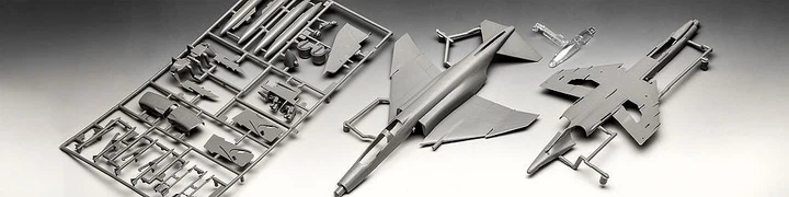 Модель до склеювання винищувач Revell REV-03651 F-4 Phantom Масштаб 1:72 24 деталі (4009803895574) - зображення 7