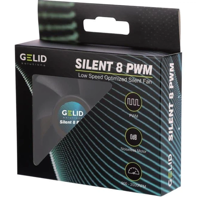 Вентилятор Gelid Solutions Silent 8 PWM (FN-PX08-21) - зображення 4