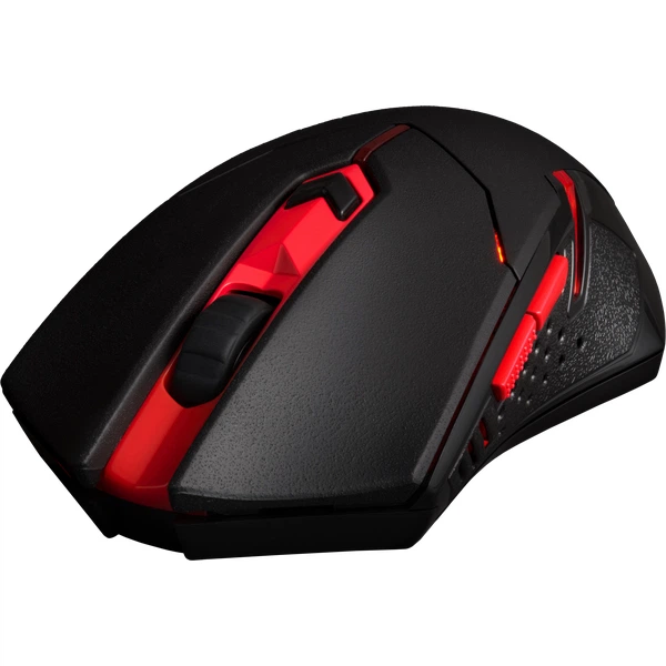 Миша Redragon M601WL-BA Wireless з ігровою поверхнею Black-Red (78227) - зображення 3
