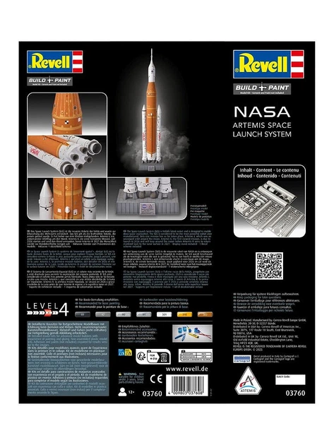 Модель до склеювання Revell REV-03760 Космічна система запуску NASA Artemis Масштаб 1:144 (4009803037608) - зображення 7