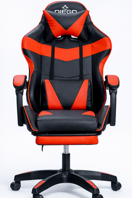 Кресло геймерское DIEGO AERO Black-Red - изображение 3