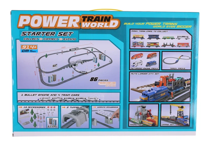 Набір для гри Hedo Залізниця на батарейках 86796 (5904041144257) - зображення 8