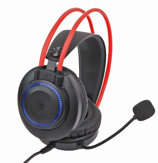 Игровая гарнитура Bloody A4Tech G200Q Black (G200Q (Black+Red)) - Фото 5 Игровая гарнитура Bloody A4Tech G200Q Black (G200Q (Black+Red)) - изображение 5