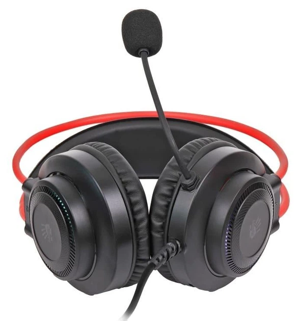 Игровая гарнитура Bloody A4Tech G200Q Black (G200Q (Black+Red)) - Фото 6 Игровая гарнитура Bloody A4Tech G200Q Black (G200Q (Black+Red)) - изображение 6
