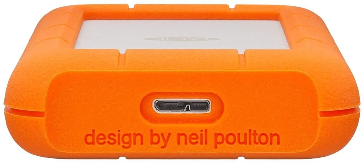 Зовнішній жорсткий диск LACIE HDD 2.5" USB 2TB Rugged Mini (LAC9000298) - зображення 2