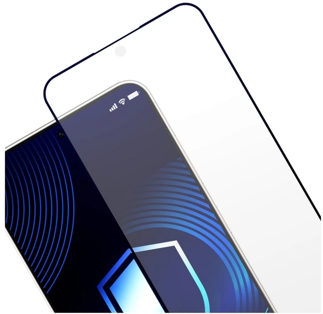 Захисне скло 3MK HardGlass Matt Max для Samsung Galaxy S25 Edge Black (5903108651639) - зображення 2