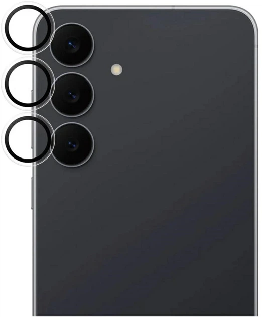 Захисне скло Panzer Glass Hoops Lens Protector для Samsung Galaxy S25 FE Transparent (PG64076) - зображення 2