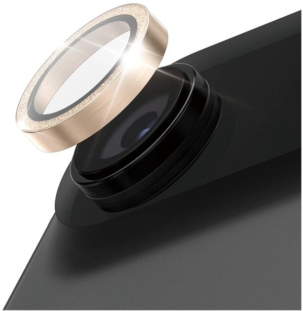 Захисне скло Panzer Glass Hoops Glitter Lens Protector для Apple iPhone Air Gold (PG80531) - зображення 2