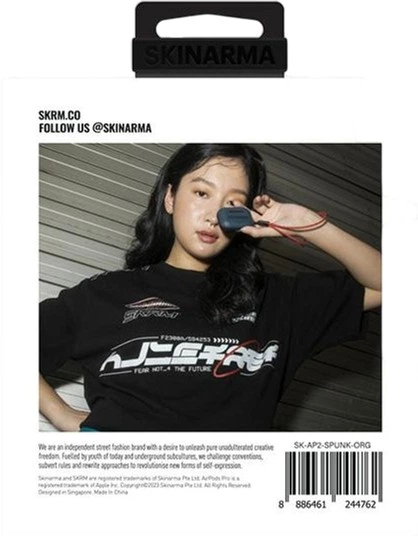 Etui SkinArma Spunk do Apple AirPods Pro 2 Blue (SK-AP2-SPUNK-BLU) - obraz 4