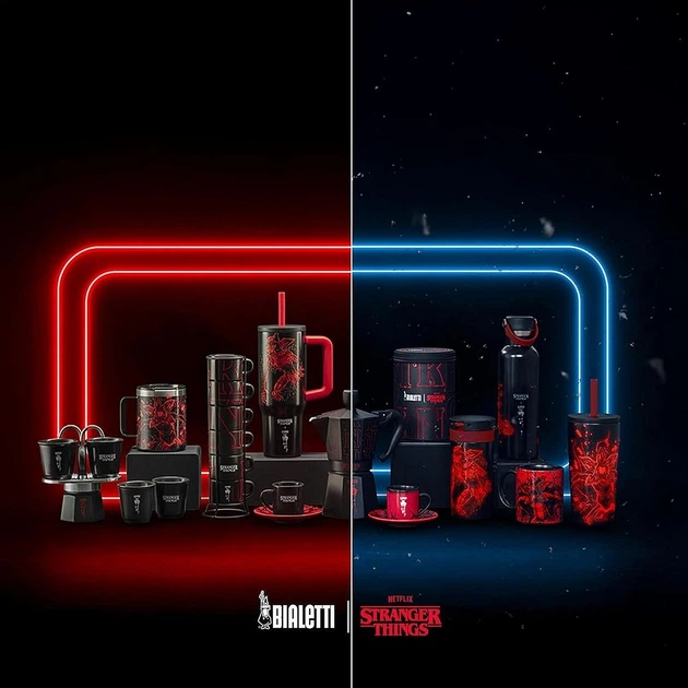 Термокружка Bialetti Stranger Things Glow in the Dark светится в темноте 380 мл - Фото 7 Термокружка Bialetti Stranger Things Glow in the Dark светится в темноте 380 мл - изображение 7