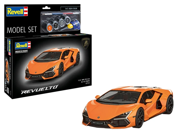 Модель до склеювання Revell RL67723 Lamborghini Revuelto Масштаб 1:24 105 деталей (4009803567723) - зображення 2