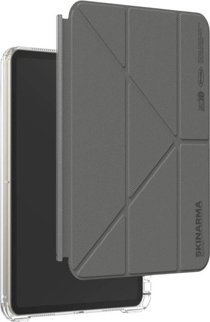 Etui z klapką SkinArma Zeta do Apple iPad Air 11" (M2, M3) / Air 10.9" (4th, 5th gen) Grey (SK-PDA11M3-ZETAGRY) - obraz 6