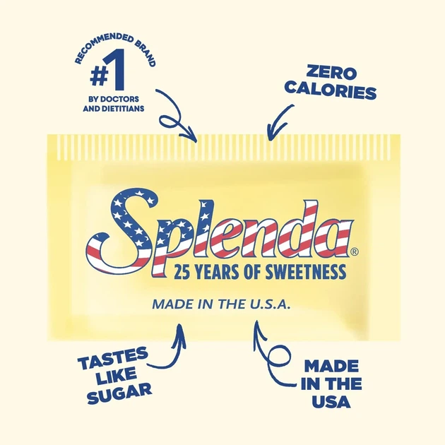 Заменитель сахара Splenda (сукралоза) поштучно 50 стиков по 1 г - Фото 2 Заменитель сахара Splenda (сукралоза) поштучно 50 стиков по 1 г - изображение 2
