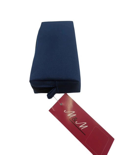 Пенал шкільний косметичка М&М 210х80х40 Синій (213727) - изображение 3