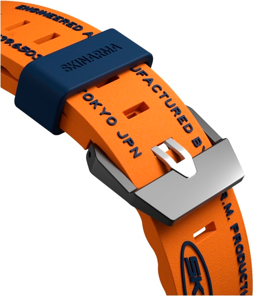 Pasek Skinarma Shokku do Apple Watch 45/44/42 mm Orange (8886461241808) - obraz 4