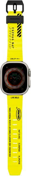 Pasek Skinarma Shokku do Apple Watch 49/45/44 mm Yellow  (8886461244076) - obraz 2