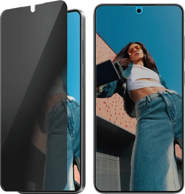 Szkło hybrydowe Panzer Glass Ultra-Wide Fit Privacy Glass do Samsung Galaxy S25 Edge (5715685025648) - obraz 2