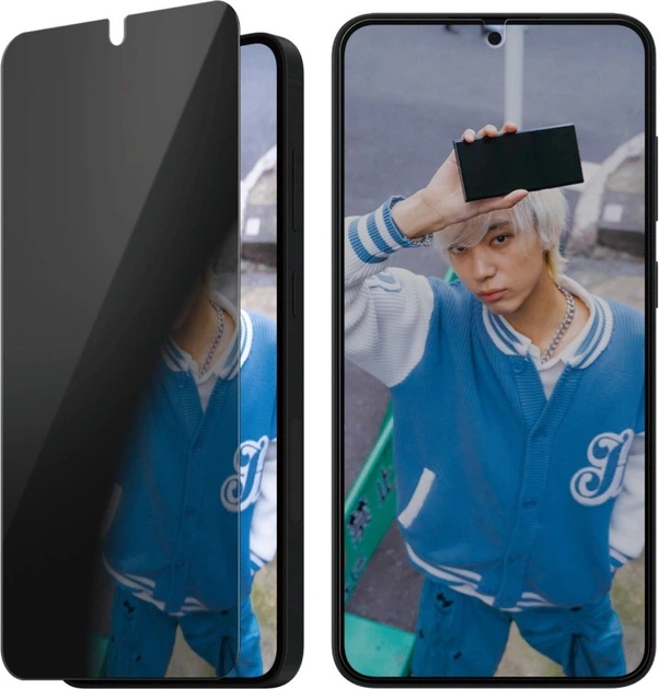 Szkło hybrydowe Panzer Glass Ultra-Wide Fit Privacy Glass do Samsung Galaxy S25+ (5715685017339) - obraz 2